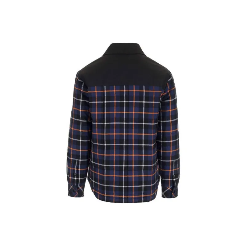 Marcelo Burlon Cross Check Padded Overshirt-1
