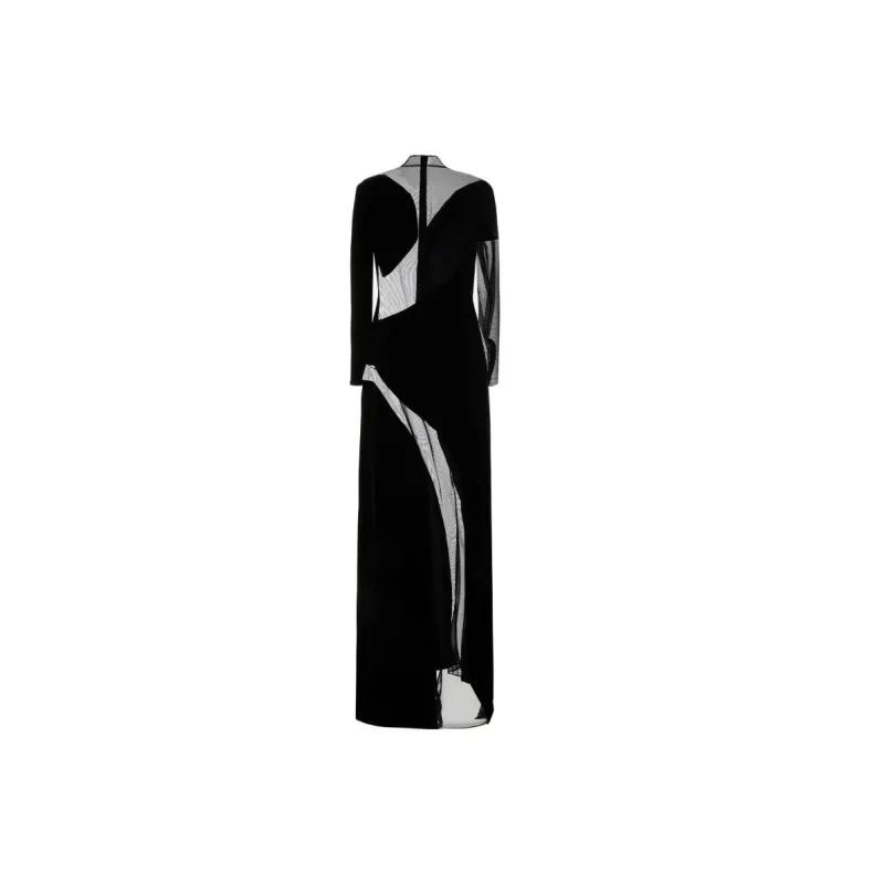 TOM FORD Long-Sleeved Dresses Women's Black-1