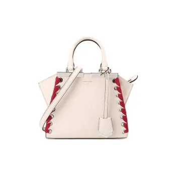 FENDI Calfskin Tote Bag Shopping Bag Shoulder Bag Crossbody Bag Handbag Women's White/Milkshake White