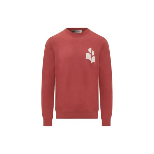 ISABEL MARANT Sweaters Men Brick Red