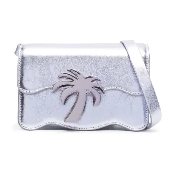 PALM ANGELS Palm Beach Metallic-effect Crossbody