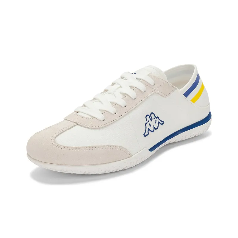 Kappa Anti Slip Wear Resistant Low Top Training Running Shoes Unisex White Khaki Brown Blue Yellow-1