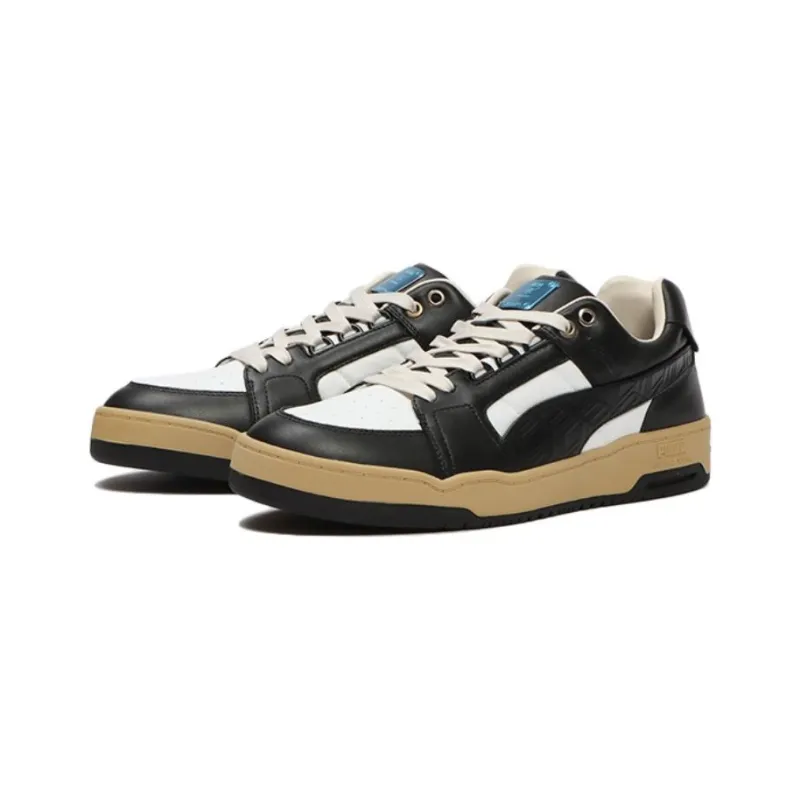 PUMA Slipstream Low Court Mcm Black White-2