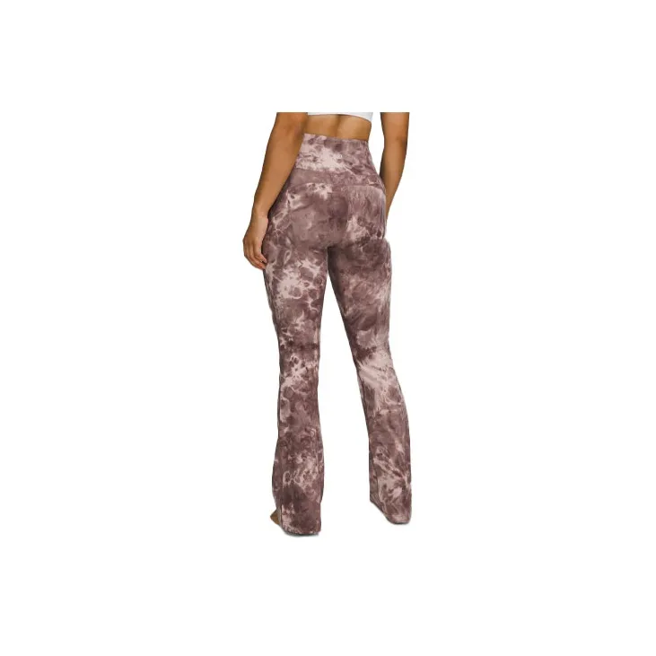 Lululemon Groove Series Yoga Pants Women's Red Brown-1