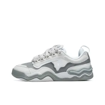 FILA FUSION Kick Sneakers 'White Grey' Women's