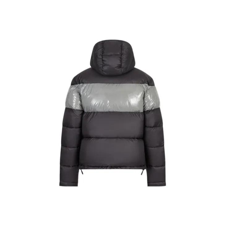 EMPORIO ARMANI EA7 FW22 Puffer Jacket Men's Black-1