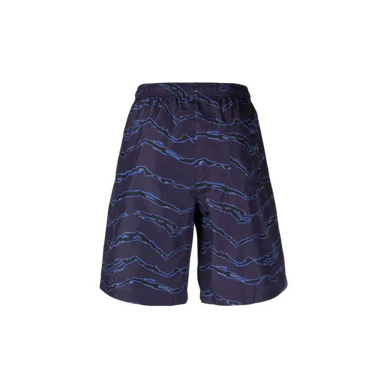 Marcelo Burlon Cross Embroidered Swim Shorts-1