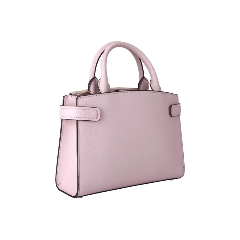 MICHAEL KORS Karla Leather Shoulder Bag, Crossbody Bag, Handbag Trumpets Women's Cherry Blossom Pink-2