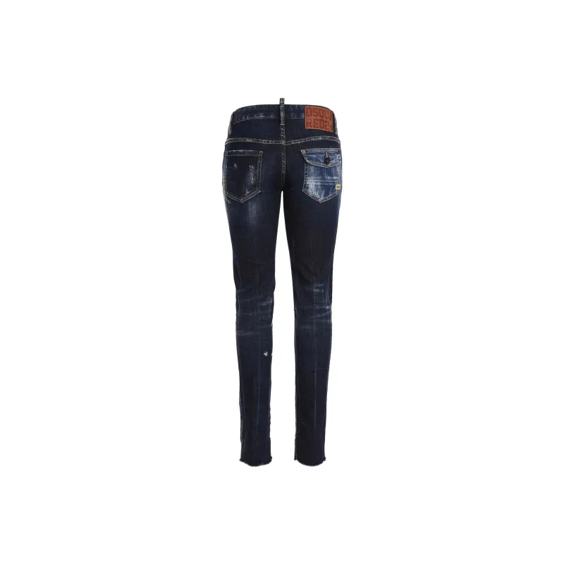DSQUARED 2 Dan Mid rise Skinny Jeans-1