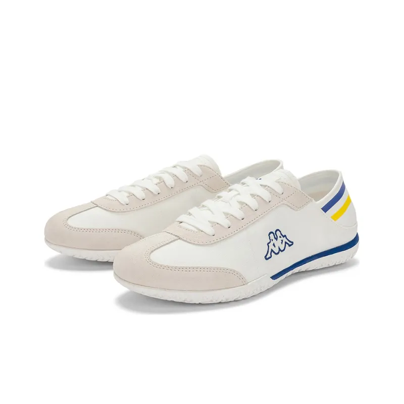 Kappa Anti Slip Wear Resistant Low Top Training Running Shoes Unisex White Khaki Brown Blue Yellow-2