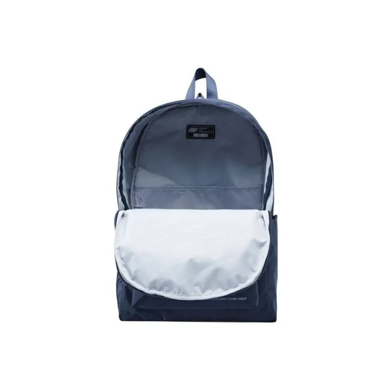 Skechers Fabric Backpack Regular Unisex Navy Blue-3