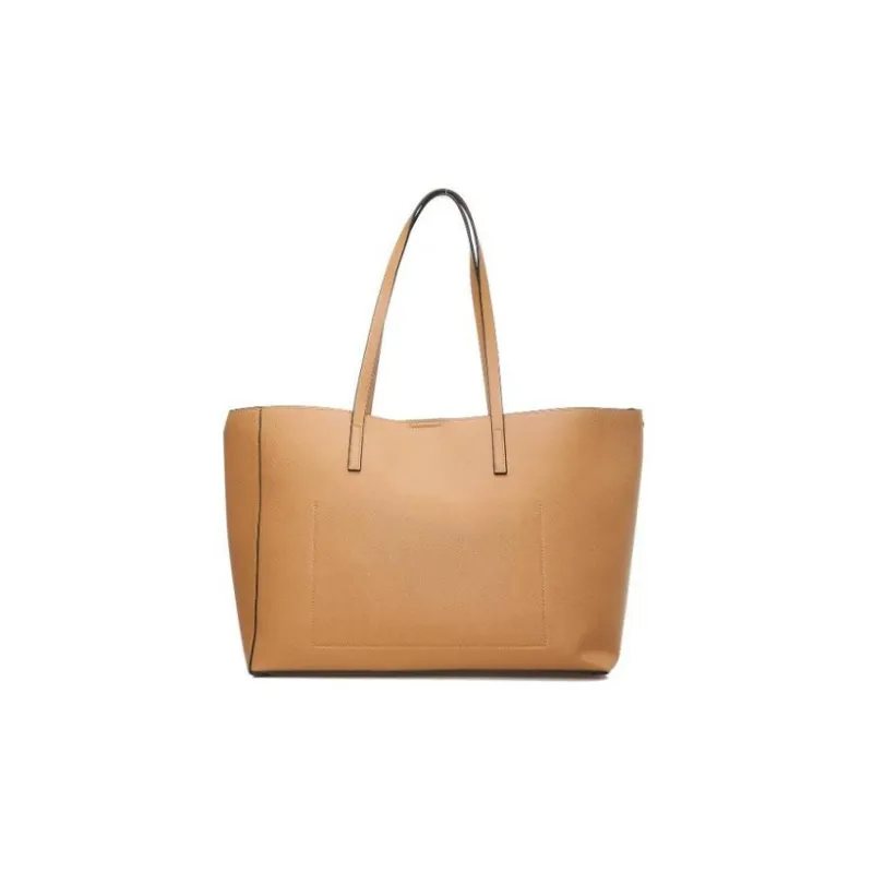 CHIARA FERRAGNI Eyelike Polyurethane Tote Bag Shopping Bag Shoulder Bag Handbag Women's Brown-2