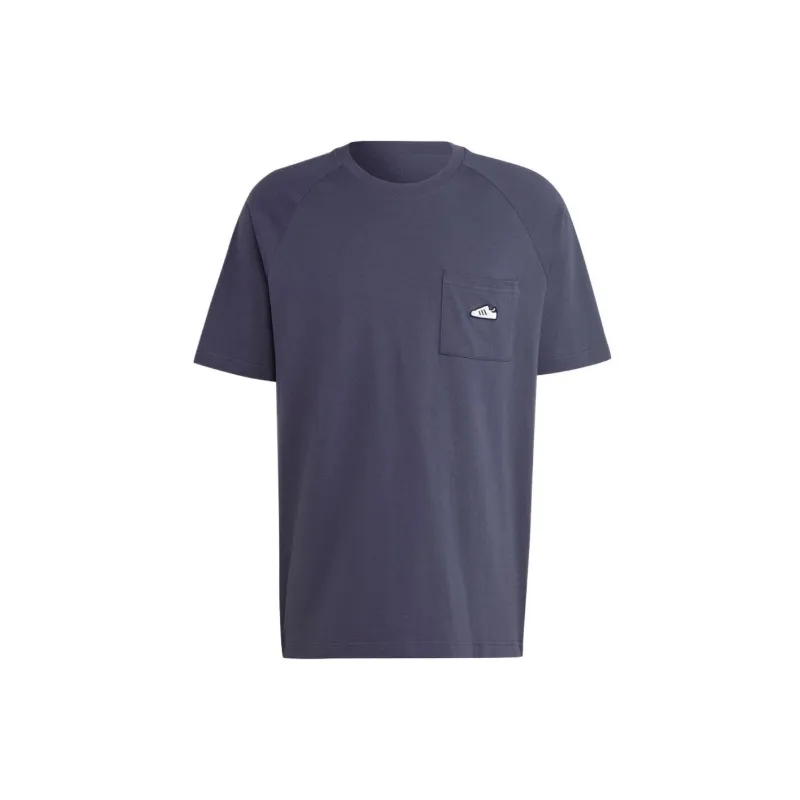 Adidas T-Shirts Men Contour Marine Blue-0