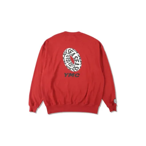 WIND AND SEA Sweatshirts Unisex Red