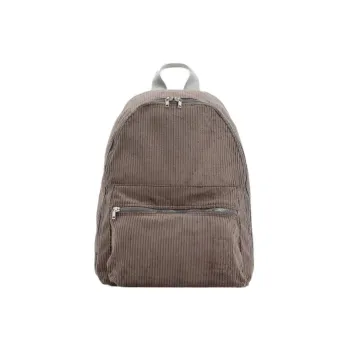 Rick Owens DRKSHDW Cotton Backpack Men's Oyster Gray Color