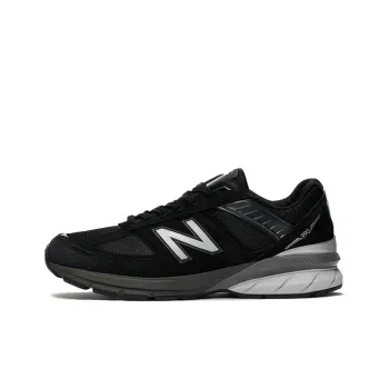 New Balance NB 990 V5 Cushioning Anti Slip And Wear Resistant Low Top Casual Running Shoes Men's Black 2E Width