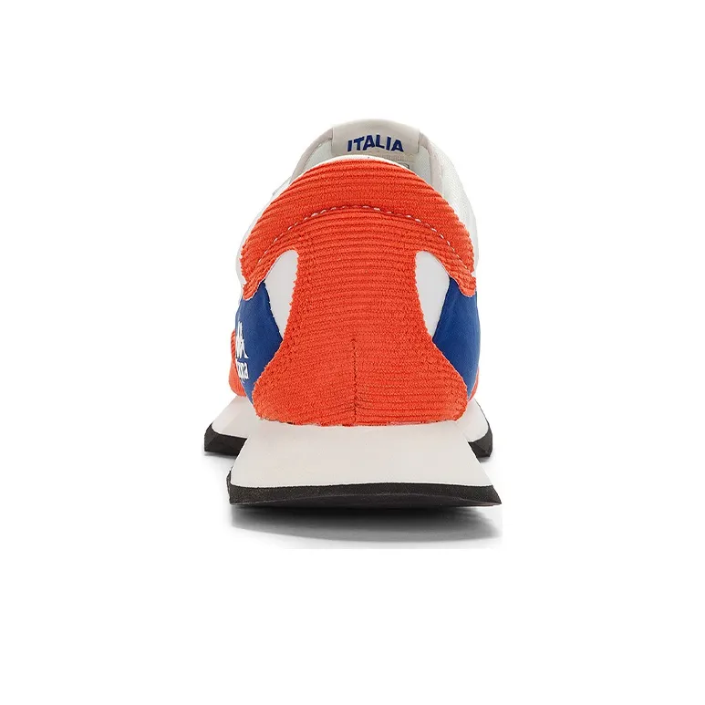 Kappa Anti Slip And Wear Resistant Lightweight Low Top Casual Running Shoes Unisex White Red-5