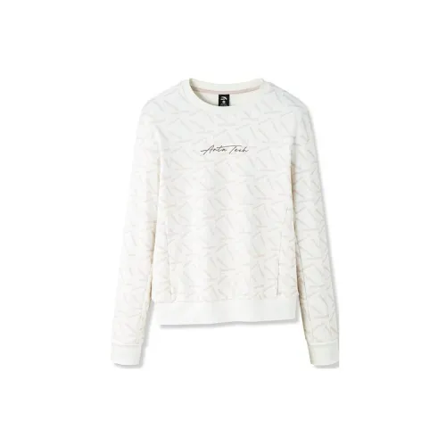 ANTA Variety Training Collection Sweatshirts Women's White