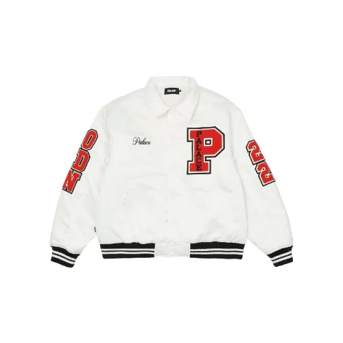 PALACE Satin Varsity Jacket 