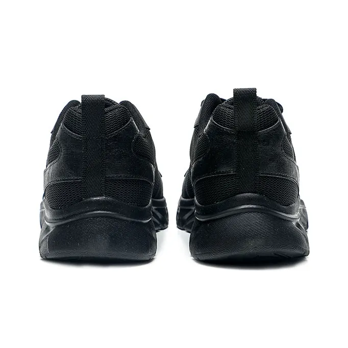 Anta Anti-Slip And Wear-Resistant Breathable Low-Top Paobu Men's Black Gray Gold-4