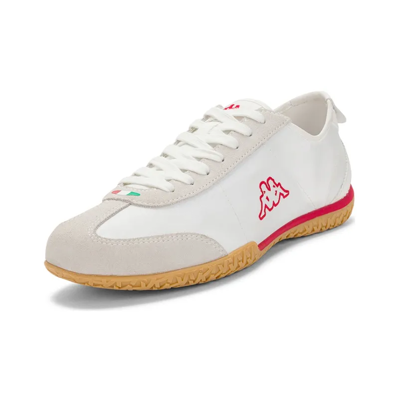 Kappa Slip Resistant, Abrasion Resistant, Lightweight Low Top Training Running Shoes Unisex White Gray Red-2