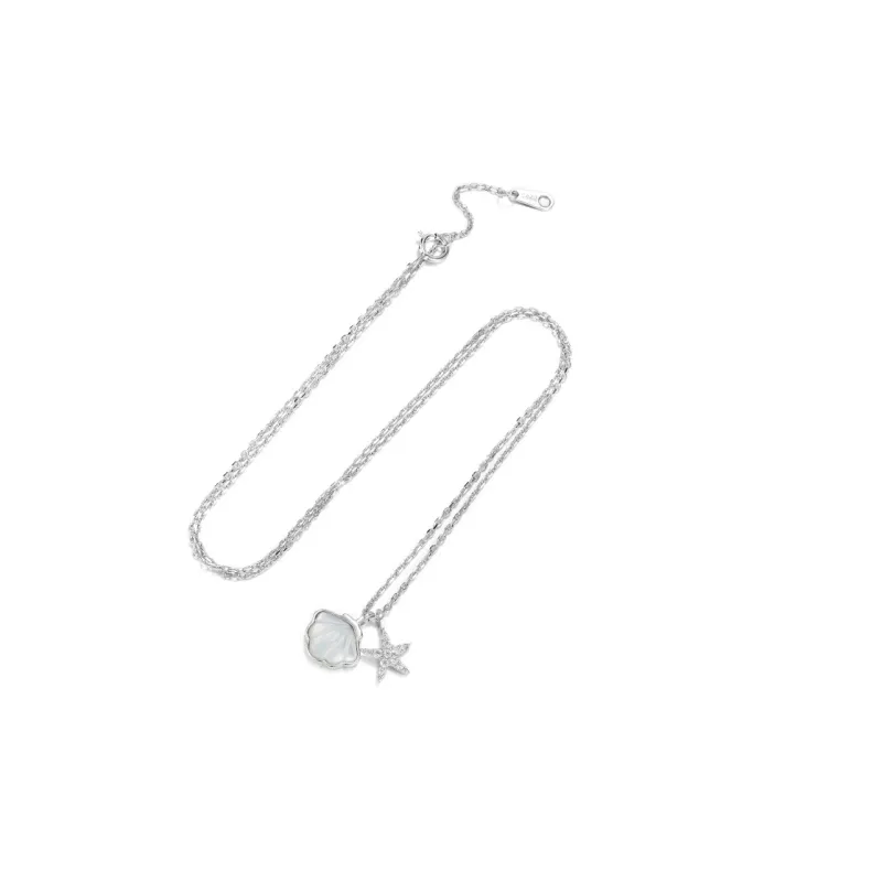 KADER 925 Sterling Silver Necklaces Women's Silver White, Goddess Exclusive Box-3