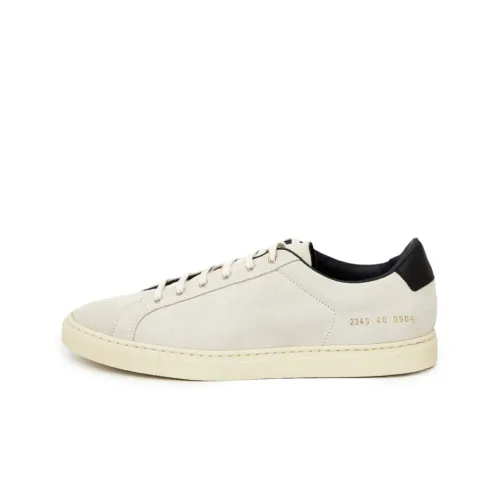 COMMON PROJECTS Skateboard Shoes Men Low-Top White/Black