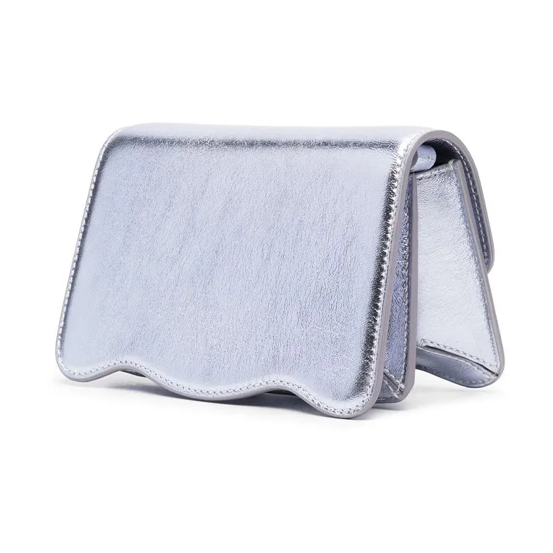 PALM ANGELS Palm Beach Metallic-effect Crossbody-2