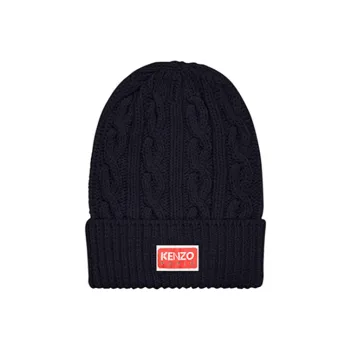 KENZO Beanies Unisex Black