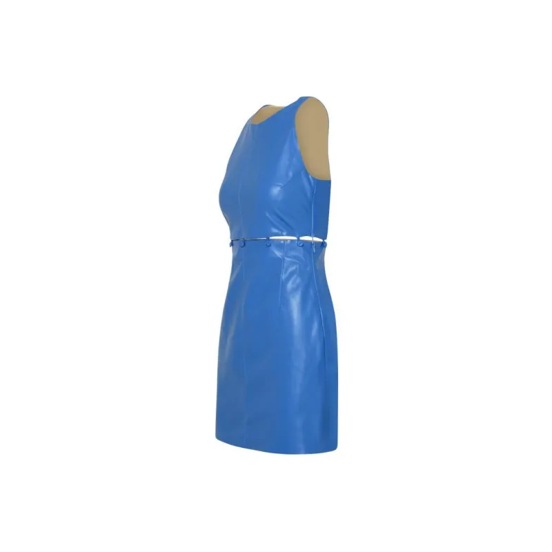 NANUSHKA Sleeveless Dresses Women's Blue-2