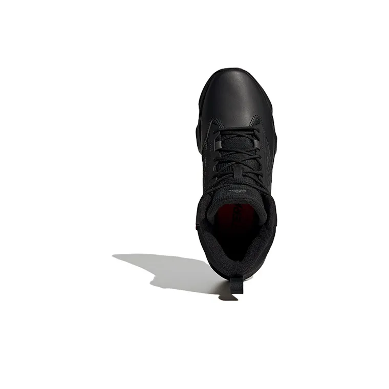 Terrex Unity Adidas Leather Mid Cold.RDY 'Triple Black'-4
