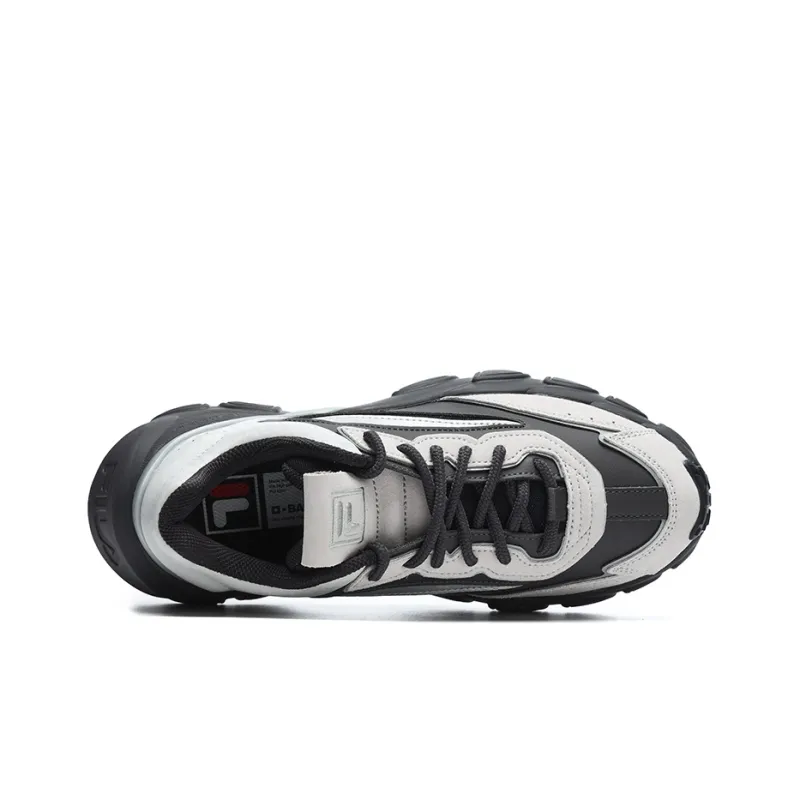 FILA Fashion Sneakers Cushioning Anti Slip And Wear Resistant Low Top Casual Shoes Women's Lotus Gray Forged Iron-2