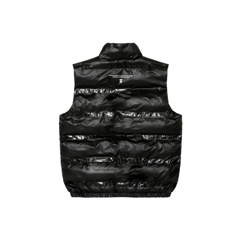 Aape Logo-print Padded Gilet-1