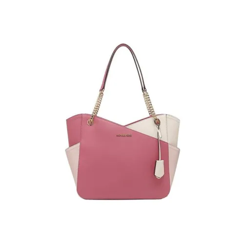 MICHAEL KORS Jet Set Travel Leather Tote Bag Shopping Bag Shoulder Bag Handbag Women's Pink