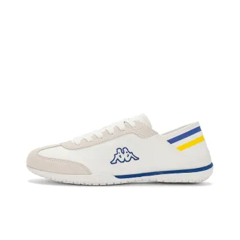 Kappa Anti Slip Wear Resistant Low Top Training Running Shoes Unisex White Khaki Brown Blue Yellow