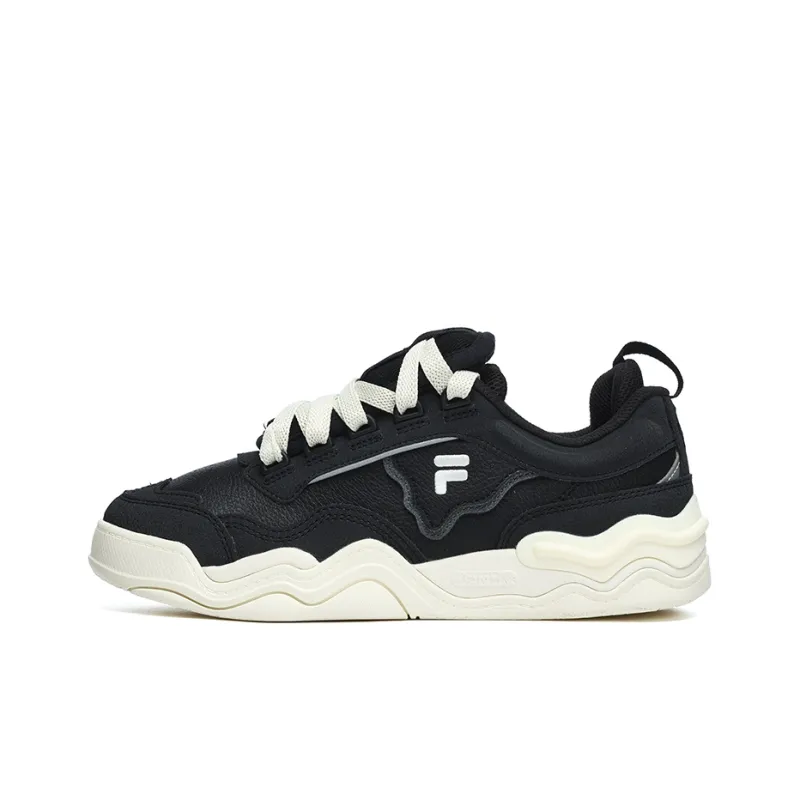 FILA FUSION Kick Sneakers 'Black White' Women's-0