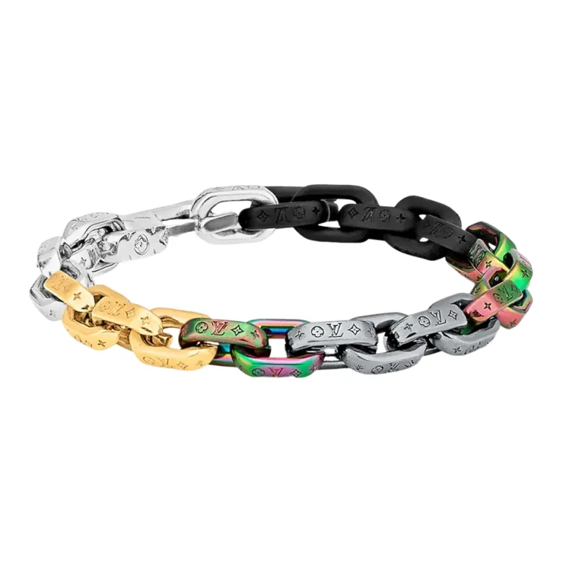 LOUIS VUITTON Metal Bracelets Men's Multicolor-1