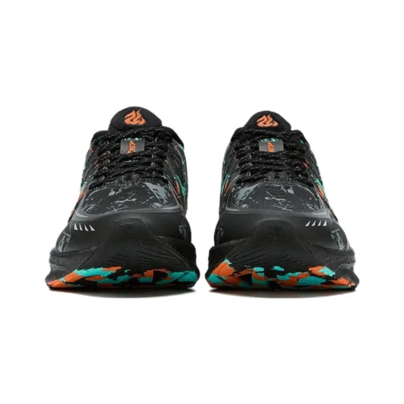 XTEP Wind & Fire 26th Generation Cushioned Anti Slip And Wear Resistant Warm Low Top Running Shoes Men's Black Gray-2