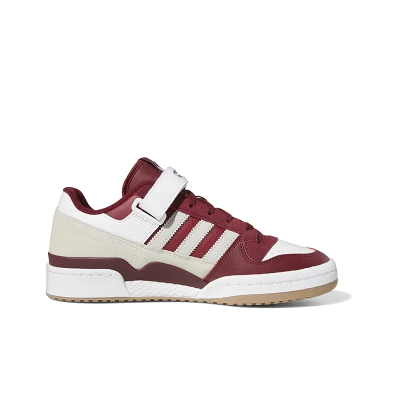 Forum Adidas Originals Low 'Collegiate Burgundy Grey'-1