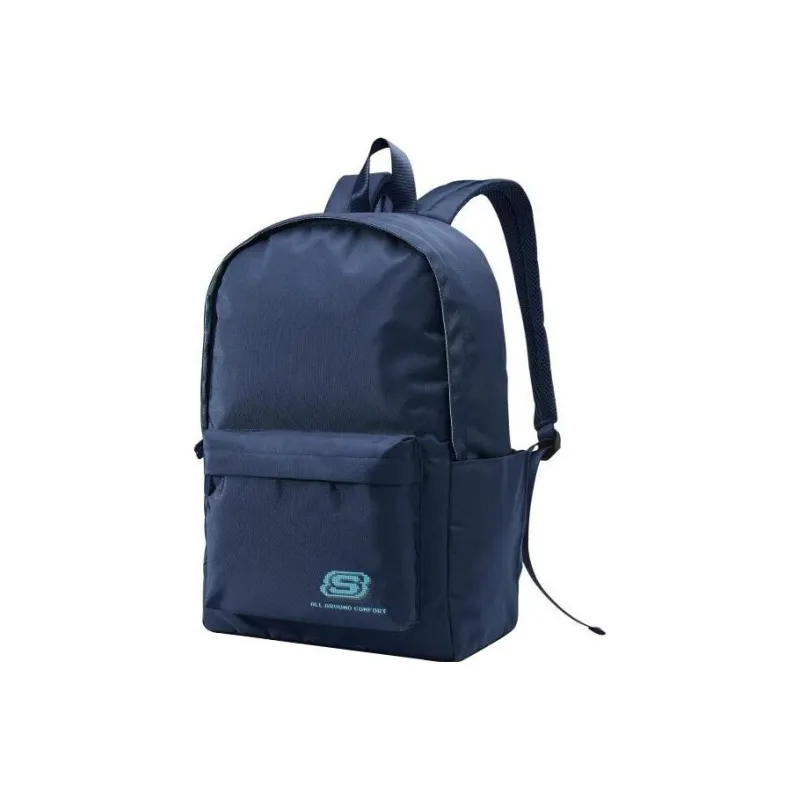Skechers Fabric Backpack Regular Unisex Navy Blue-1