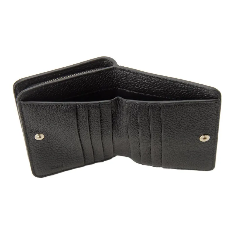 Chloe Calfskin Wallet Women's Black-3