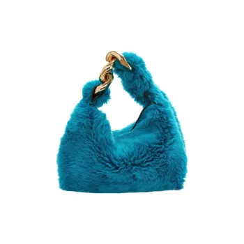 JW Anderson Polyester One Shoulder Handbag Small Size Women's Cyan