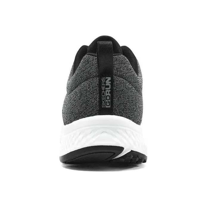 Skechers GO RUN Cushioning Abrasion Resistant Breathable Low Top Casual Running Shoes Women's Black Gray-3