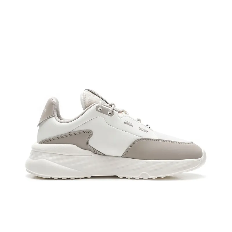 Anta Unruly Series Wear-Resistant Slip-Resistant Low-Top Casual Shoes Men's White Gray-1