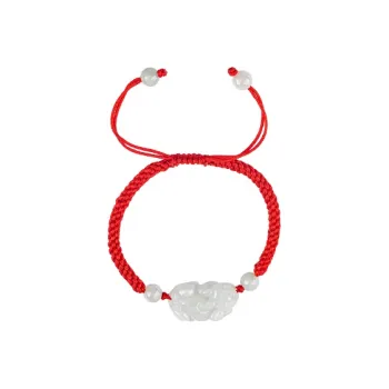 KING TAI SANG Bean Type Jadeite Bracelets Unisex