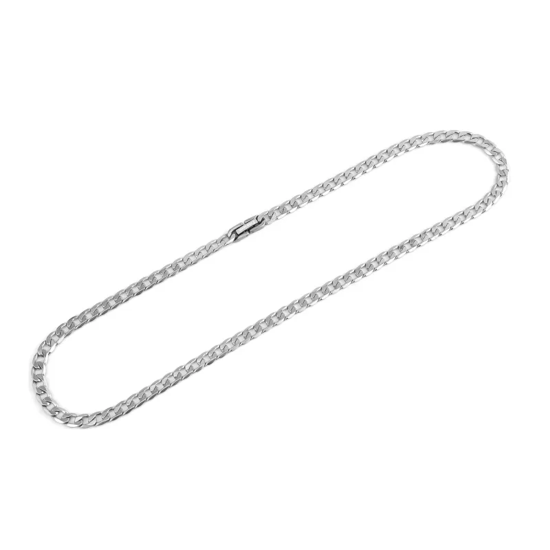 Cooraree Necklaces Unisex Silver-4