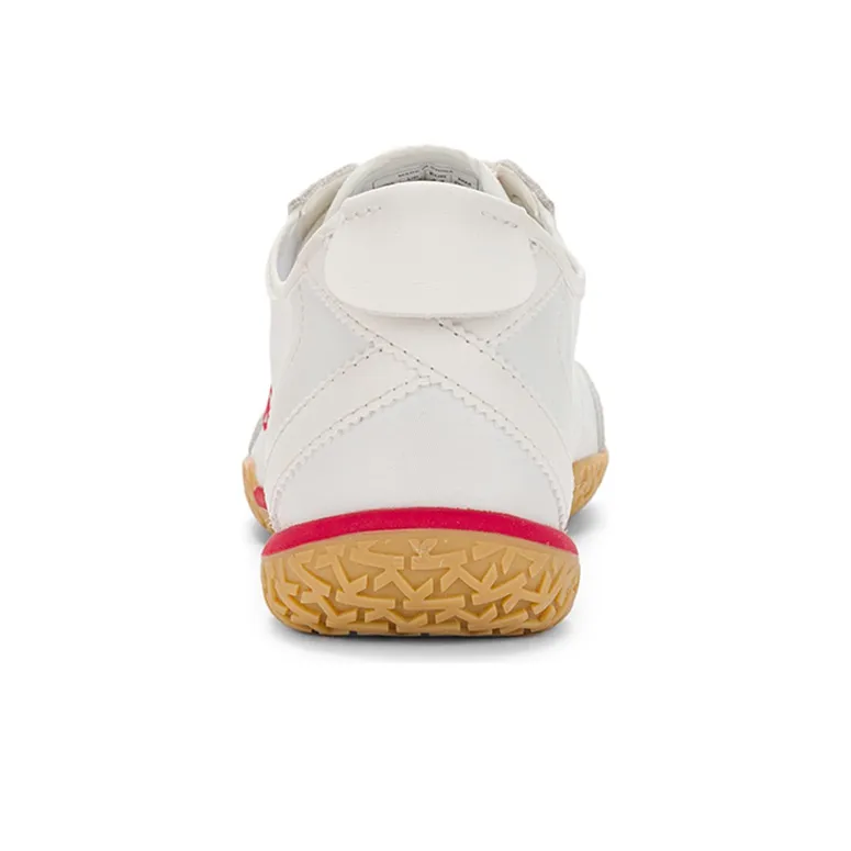 Kappa Slip Resistant, Abrasion Resistant, Lightweight Low Top Training Running Shoes Unisex White Gray Red-5