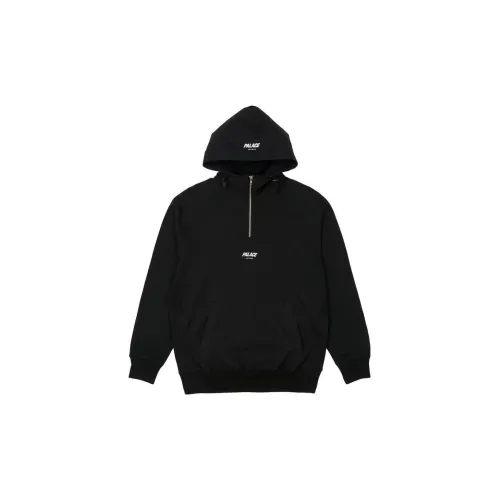 PALACE 1/4 Zip Cotton Panel 