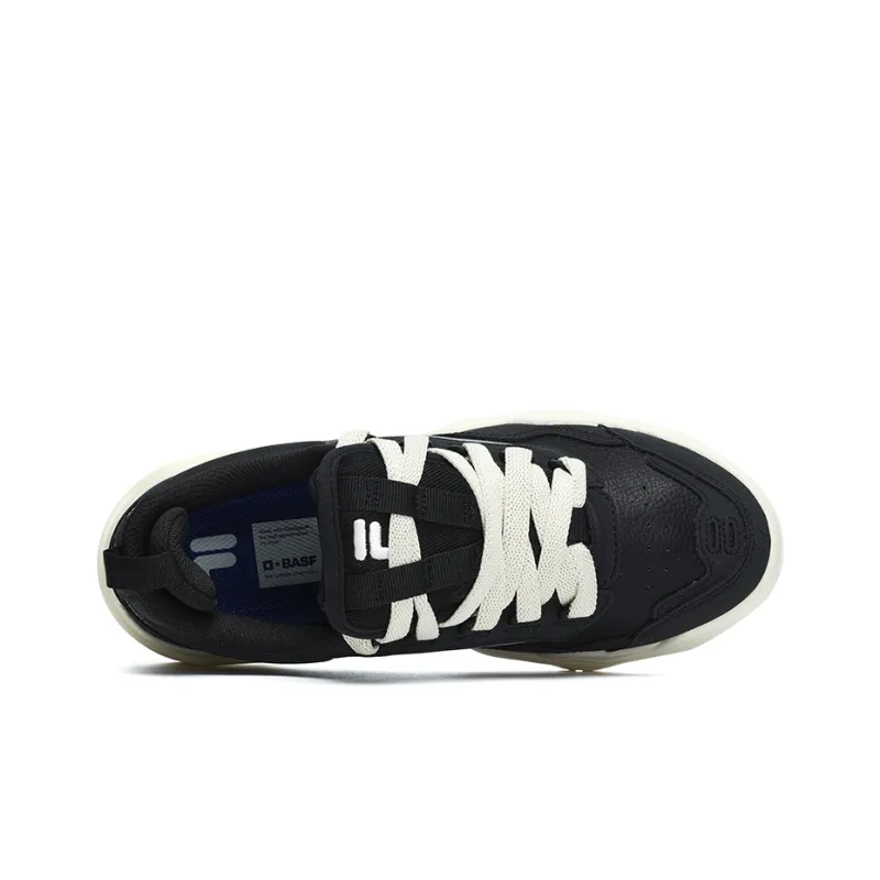 FILA FUSION Kick Sneakers 'Black White' Women's-2
