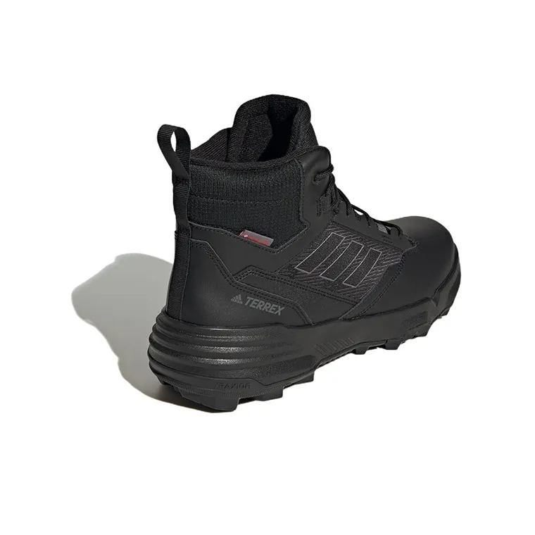 Terrex Unity Adidas Leather Mid Cold.RDY 'Triple Black'-3